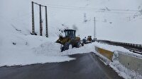 ریزش بهمن در جاده چالوس