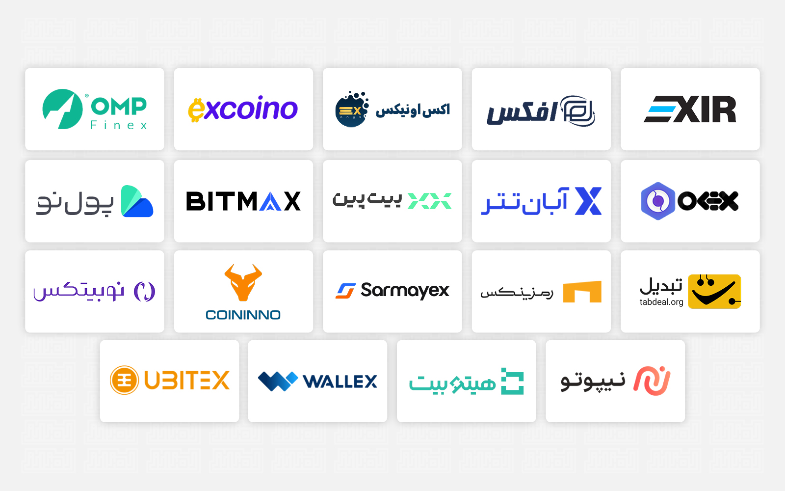 رسانه رمزارز فهرست ۱۹ صرافی رمزارز برتر ایرانی را منتشر کرد