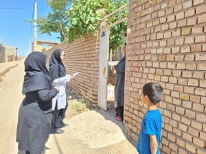 برگزاری اردوی جهادی در شهر گرماب شهرستان فیروزه