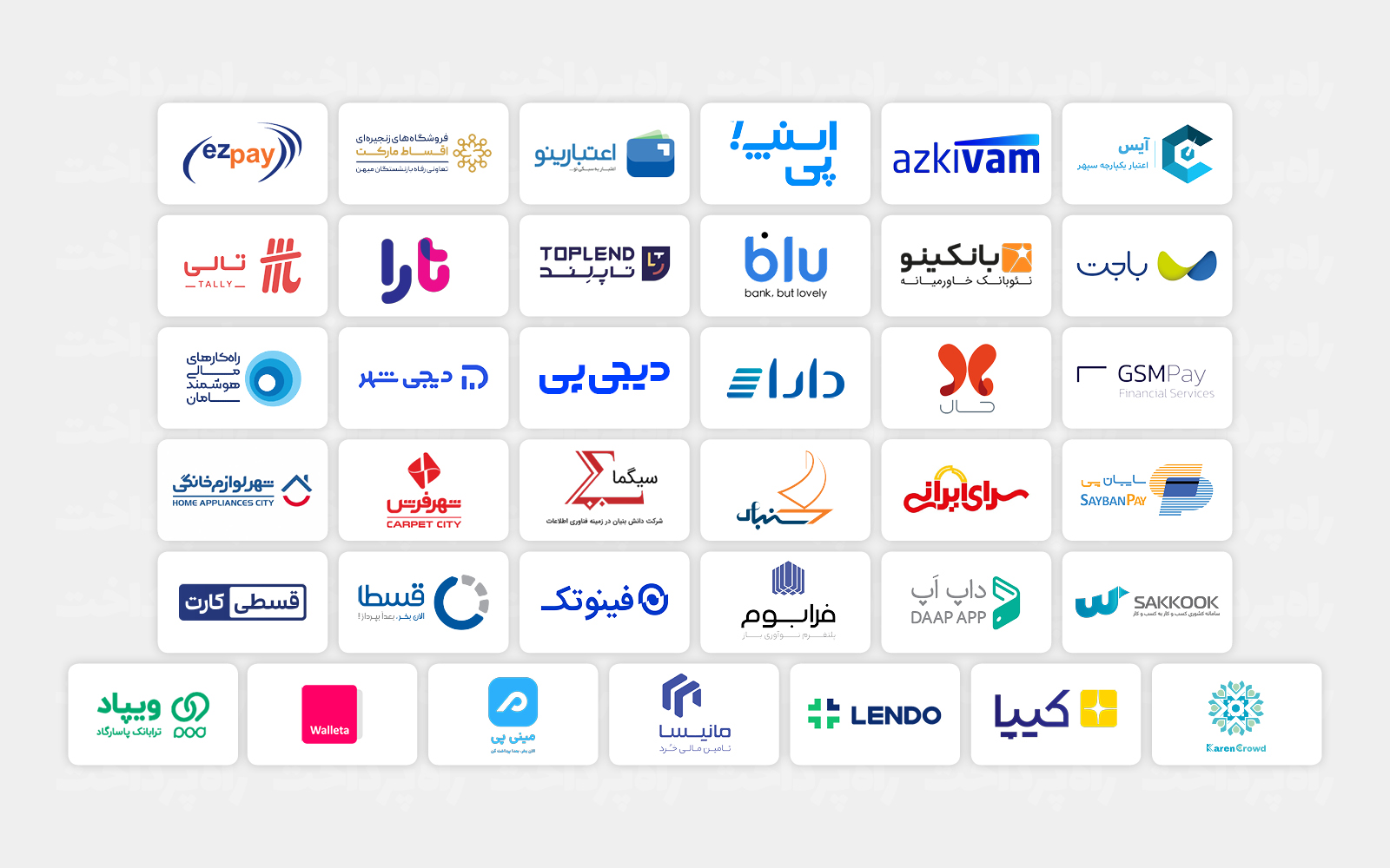 با ۳۷ بازیگر اکوسیستم لندتک آشنا شوید؛ برای هر وامی سراغ کدام لندتک برویم؟