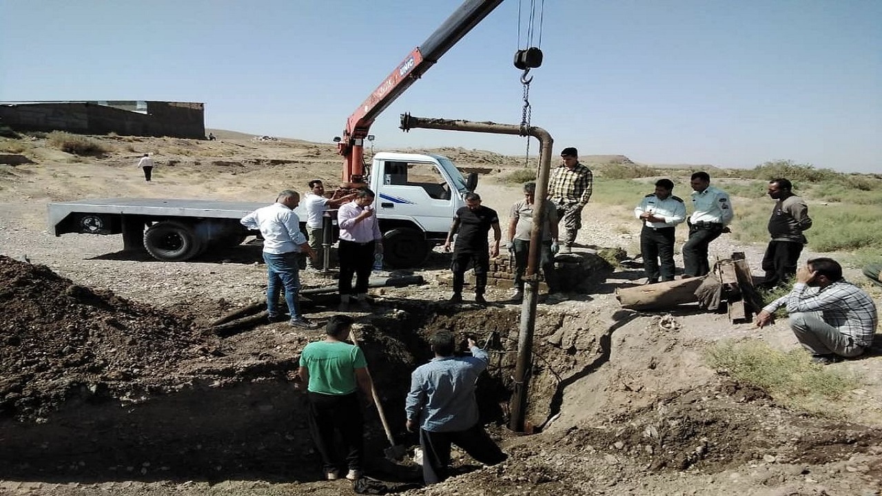 مسدود شدن ۱۳۰ حلقه چاه غیر مجاز در قزوین