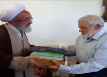 دیدار خادمان مسجد جمکران با خانواده استاندار شهید آذربایجان شرقی