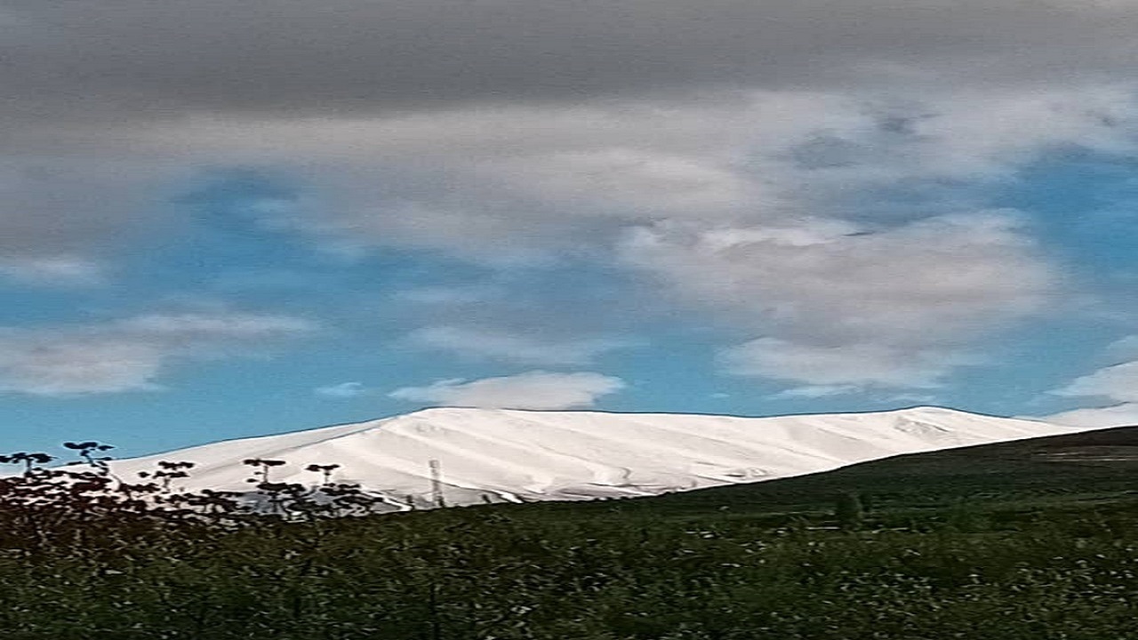 پیش‌بینی بارش برف در قلل سهند و سبلان