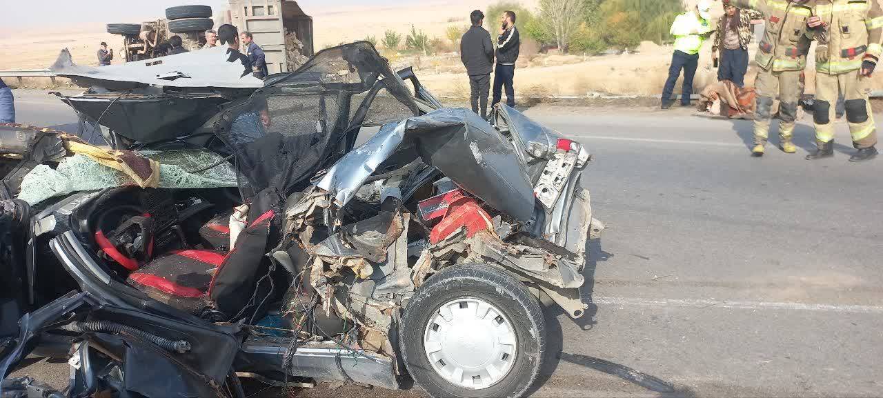 ۷ مصدوم در حادثه رانندگی در کمربندی حاشیه شهر مشهد